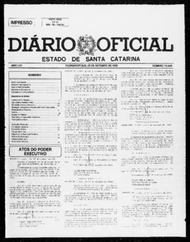 Diário Oficial do Estado de Santa Catarina. Ano 57. N° 14544 de 09/10/1992