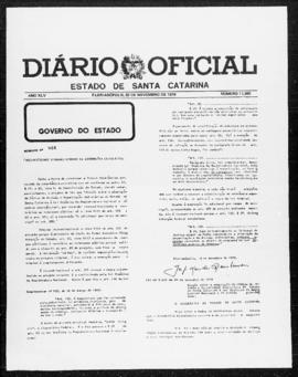 Diário Oficial do Estado de Santa Catarina. Ano 45. N° 11360 de 22/11/1979