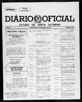 Diário Oficial do Estado de Santa Catarina. Ano 53. N° 13168 de 19/03/1987