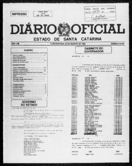 Diário Oficial do Estado de Santa Catarina. Ano 58. N° 14747 de 09/08/1993