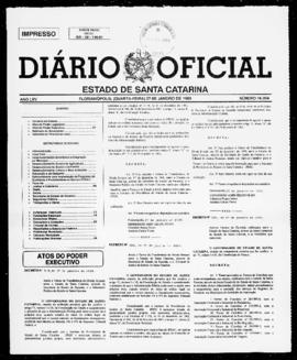 Diário Oficial do Estado de Santa Catarina. Ano 65. N° 16094 de 27/01/1999