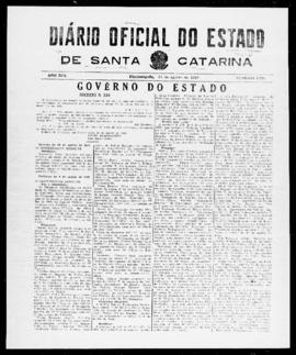 Diário Oficial do Estado de Santa Catarina. Ano 19. N° 4724 de 22/08/1952
