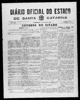 Diário Oficial do Estado de Santa Catarina. Ano 19. N° 4652 de 08/05/1952
