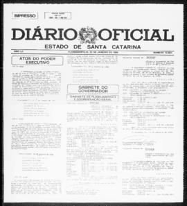 Diário Oficial do Estado de Santa Catarina. Ano 52. N° 12881 de 22/01/1986
