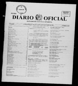 Diário Oficial do Estado de Santa Catarina. Ano 71. N° 17733 de 29/09/2005