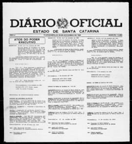 Diário Oficial do Estado de Santa Catarina. Ano 51. N° 12583 de 06/11/1984