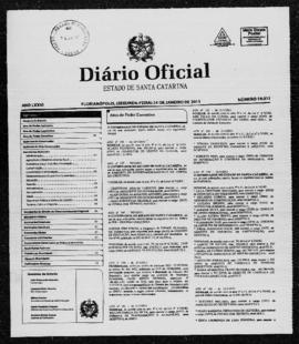 Diário Oficial do Estado de Santa Catarina. Ano 76. N° 19013 de 24/01/2011