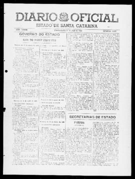 Diário Oficial do Estado de Santa Catarina. Ano 27. N° 6539 de 11/04/1960