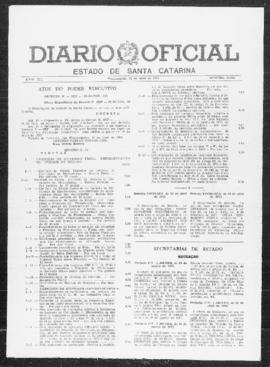 Diário Oficial do Estado de Santa Catarina. Ano 40. N° 10220 de 23/04/1975