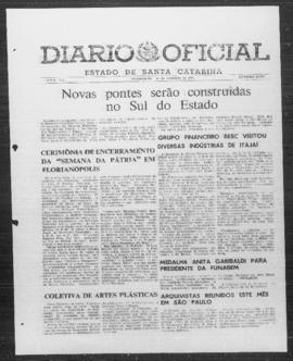 Diário Oficial do Estado de Santa Catarina. Ano 40. N° 10070 de 10/09/1974