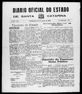 Diário Oficial do Estado de Santa Catarina. Ano 3. N° 707 de 10/08/1936