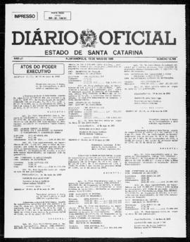 Diário Oficial do Estado de Santa Catarina. Ano 52. N° 12708 de 15/05/1985