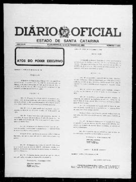 Diário Oficial do Estado de Santa Catarina. Ano 46. N° 11559 de 12/09/1980