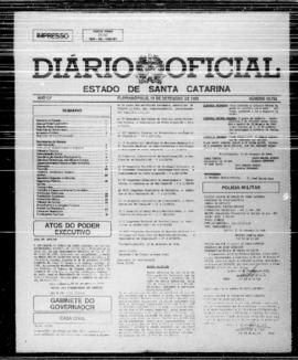 Diário Oficial do Estado de Santa Catarina. Ano 55. N° 13783 de 13/09/1989