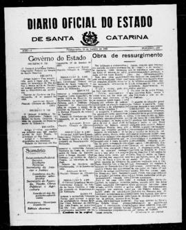 Diário Oficial do Estado de Santa Catarina. Ano 1. N° 258 de 22/01/1935