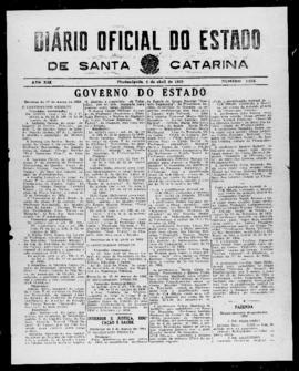 Diário Oficial do Estado de Santa Catarina. Ano 19. N° 4635 de 08/04/1952