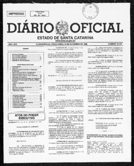 Diário Oficial do Estado de Santa Catarina. Ano 66. N° 16301 de 30/11/1999