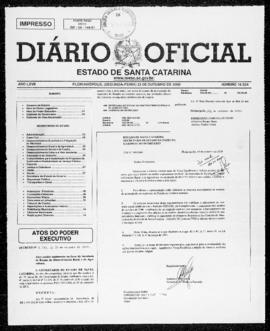 Diário Oficial do Estado de Santa Catarina. Ano 67. N° 16524 de 23/10/2000