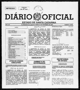Diário Oficial do Estado de Santa Catarina. Ano 65. N° 16099 de 03/02/1999