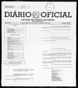 Diário Oficial do Estado de Santa Catarina. Ano 69. N° 16953 de 23/07/2002