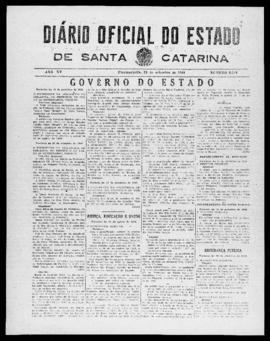Diário Oficial do Estado de Santa Catarina. Ano 15. N° 3789 de 21/09/1948