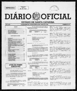 Diário Oficial do Estado de Santa Catarina. Ano 66. N° 16191 de 22/06/1999