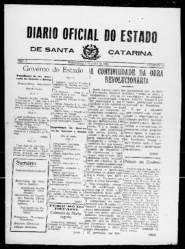 Diário Oficial do Estado de Santa Catarina. Ano 1. N° 76 de 07/06/1934