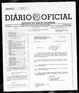 Diário Oficial do Estado de Santa Catarina. Ano 69. N° 16894 de 26/04/2002