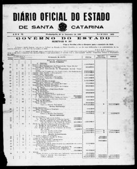 Diário Oficial do Estado de Santa Catarina. Ano 6. N° 1665 de 20/12/1939
