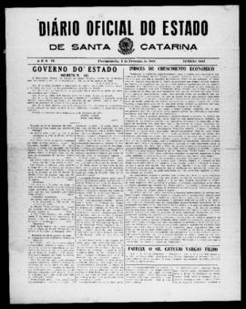 Diário Oficial do Estado de Santa Catarina. Ano 9. N° 2432 de 02/02/1943