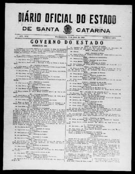 Diário Oficial do Estado de Santa Catarina. Ano 16. N° 3934 de 06/05/1949