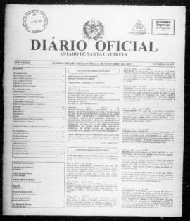 Diário Oficial do Estado de Santa Catarina. Ano 73. N° 18247 de 13/11/2007