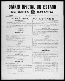 Diário Oficial do Estado de Santa Catarina. Ano 12. N° 3131 de 20/12/1945