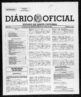 Diário Oficial do Estado de Santa Catarina. Ano 66. N° 16200 de 05/07/1999