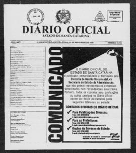Diário Oficial do Estado de Santa Catarina. Ano 75. N° 18734 de 19/11/2009