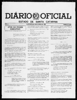 Diário Oficial do Estado de Santa Catarina. Ano 51. N° 12491 de 25/06/1984