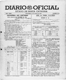 Diário Oficial do Estado de Santa Catarina. Ano 23. N° 5774 de 11/01/1957