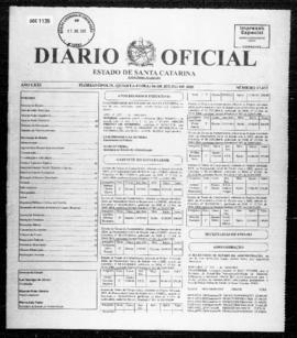 Diário Oficial do Estado de Santa Catarina. Ano 71. N° 17673 de 06/07/2005