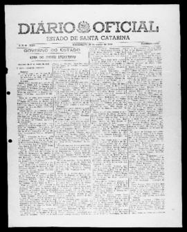 Diário Oficial do Estado de Santa Catarina. Ano 25. N° 6059 de 28/03/1958