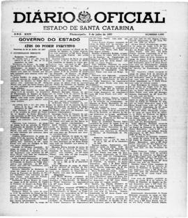 Diário Oficial do Estado de Santa Catarina. Ano 24. Nº 5892 de 09/07/1957