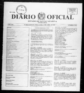 Diário Oficial do Estado de Santa Catarina. Ano 71. N° 17621 de 19/04/2005