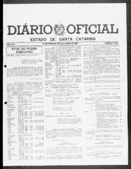 Diário Oficial do Estado de Santa Catarina. Ano 49. N° 12327 de 26/10/1983