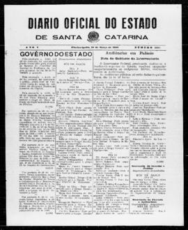Diário Oficial do Estado de Santa Catarina. Ano 5. N° 1164 de 19/03/1938