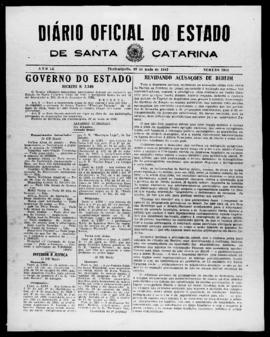 Diário Oficial do Estado de Santa Catarina. Ano 9. N° 2264 de 26/05/1942