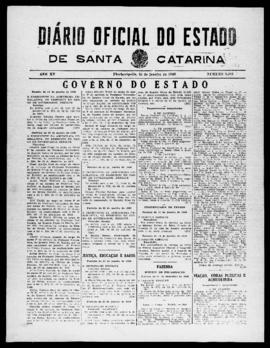 Diário Oficial do Estado de Santa Catarina. Ano 15. N° 3868 de 25/01/1949