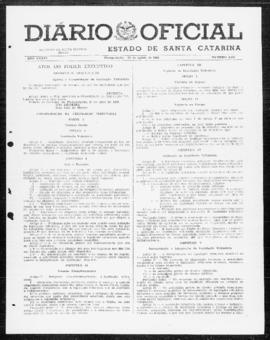 Diário Oficial do Estado de Santa Catarina. Ano 36. N° 8832 de 29/08/1969