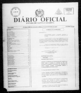Diário Oficial do Estado de Santa Catarina. Ano 73. N° 18243 de 07/11/2007