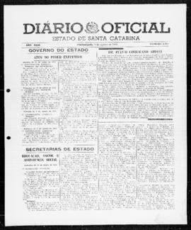 Diário Oficial do Estado de Santa Catarina. Ano 22. N° 5427 de 08/08/1955