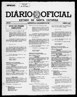Diário Oficial do Estado de Santa Catarina. Ano 54. N° 13601 de 19/12/1988