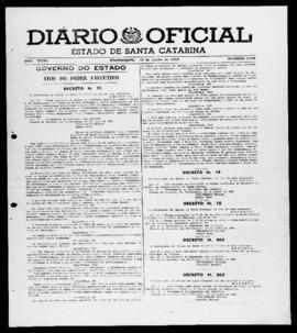 Diário Oficial do Estado de Santa Catarina. Ano 26. N° 6344 de 22/06/1959